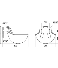 Hot Abreuvoir pression normale Équipement Pour Le Box|Abreuvoirs
