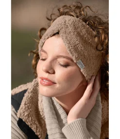 Bandeau en polaire Teddy Alara Femme Bonnets, Bandeaux & Casquettes