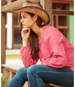 Discount Blouse Angie Femme T-Shirts À Manches Longues