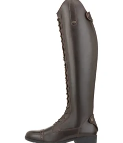 Outlet Bottes à lacets Monza chocolat Bottes D'Équitation