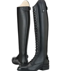 New Bottes à lacets Monza noir Bottes D'Équitation