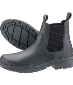 New Bottines à coque acier Stable Master V Boots D'Écurie|Boots D'Équitation