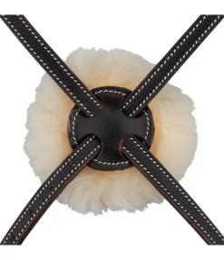 Bridon avec muserolle croisée Stitch Muserolle Allemande & Croisée