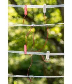 Discount Câble de raccordement de clôture avec deux pinces Electrificateur De Clôture|Tendeurs & Connecteurs Rubans