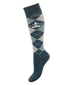 Best Chaussettes hautes Argyle Femme Chaussettes
