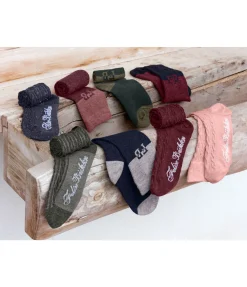 Best Chaussettes hautes à base de laine mérinos Holly Femme Chaussettes