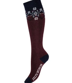 Best Chaussettes hautes à base de laine mérinos Malia Femme Chaussettes