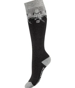 Discount Chaussettes hautes à base de laine mérinos Malia Femme Chaussettes