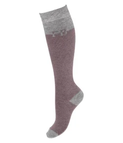 Hot Chaussettes hautes à base de laine mérinos Holly Femme Chaussettes