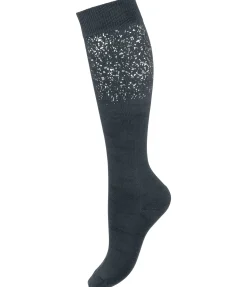 Discount Chaussettes hautes Glitzer Femme Chaussettes