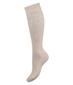 Chaussettes hautes Glitzer Femme Chaussettes