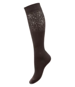 Clearance Chaussettes hautes Glitzer Femme Chaussettes