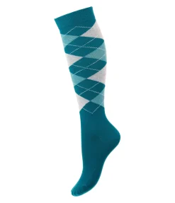 Outlet Chaussettes hautes à losanges Argyle Femme/Enfant Accessoires Enfants|Chaussettes