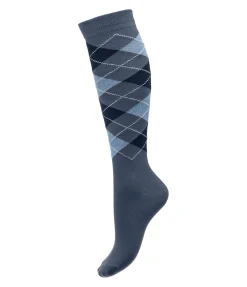 Hot Chaussettes hautes à losanges Argyle Femme/Enfant Accessoires Enfants|Chaussettes