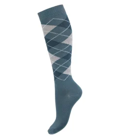 New Chaussettes hautes à losanges Argyle Femme/Enfant Accessoires Enfants|Chaussettes