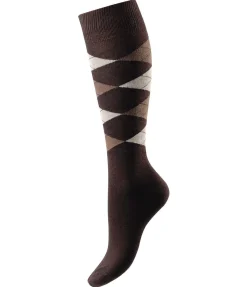Sale Chaussettes hautes à losanges Argyle Femme/Enfant Accessoires Enfants|Chaussettes