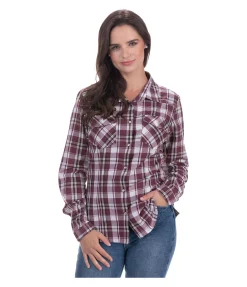 Outlet Chemise femme Karo Femme T-Shirts À Manches Longues