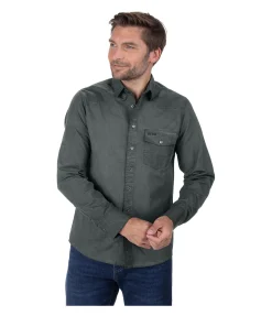 Chemise western homme Cooper Homme T-Shirt À Manches Longues & Pulls Homme