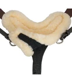 Online Collier de chasse avec véritable fourrure d'agneau Soft & Comfort Colliers De Chasse & Martingales|Fourrure D'Agneau