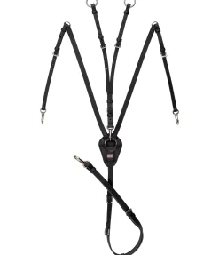 Clearance Collier de chasse en cuir gras Basic Colliers De Chasse & Martingales