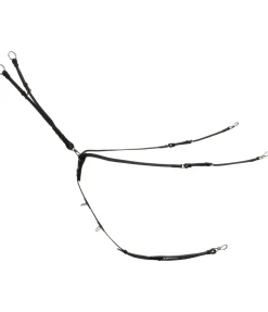 Clearance Collier de chasse en cuir gras Basic Colliers De Chasse & Martingales