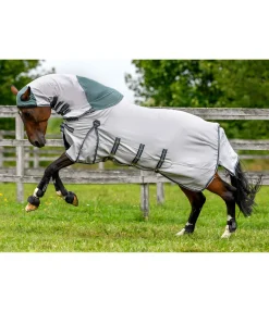 Clearance Couverture anti-eczéma avec couvre-cou Ripstop Combo Couvertures Anti-Mouches|Couvertures Anti-Eczéma