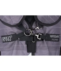 New Couverture avec couvre-cou AMIGO Bravo 12 Reflectech Plus Lite, 100 g Couvertures Imperméables & D'Hiver