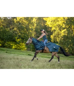 Couvre-reins anti-mouches pour chevaux western avec couvre-cou enroulable Chemises Anti-Mouches|Couvertures Anti-Mouches