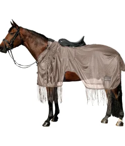 Sale Couvre-reins avec franges Elea Chemises Anti-Mouches|Couvre-Reins & Couvertures De Marcheur