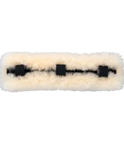 Clearance Fourreau de têtière en véritable fourrure d'agneau Fourrure D'Agneau|Accessoires De Briderie