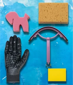 Discount Gants de nettoyage Groomy Matériel De Pansage|Entretien De La Fourrure Pour Chien