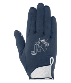 Hot Gants d'équitation d'hiver enfant Diamant Enfant Gants D'Équitation Enfant