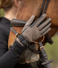 Gants d'équitation d'hiver softshell Fiss Gants D'Équitation Pour L'Hiver
