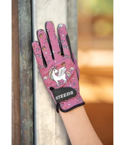 Clearance Gants d'équitation d'été enfant Unicorn Enfant Gants D'Équitation Enfant