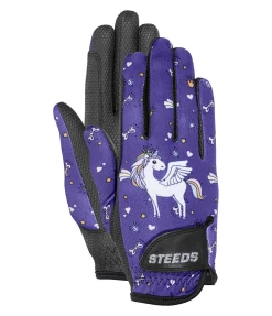 Discount Gants d'équitation d'été enfant Unicorn Enfant Gants D'Équitation Enfant