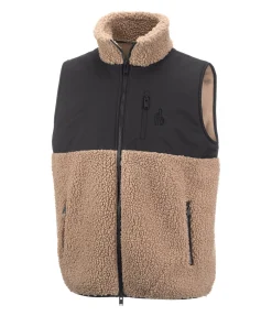 Hot Gilet bi-matière avec polaire Teddy homme Minnesota Homme Gilets D'Équitation Homme