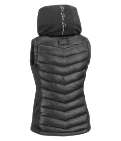 Gilet d'équitation bi-matière à capuche Zoey Femme Gilets D'Équitation