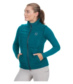 Gilet d'équitation bi-matière Cleo II Femme Gilets D'Équitation