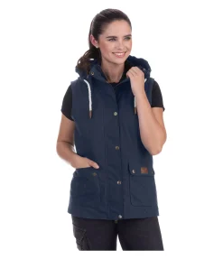 Discount Gilet d'équitation en coton huilé Granada Femme Gilets D'Équitation