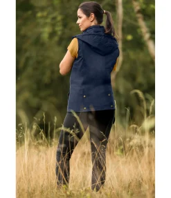 Discount Gilet d'équitation en coton huilé Granada Femme Gilets D'Équitation