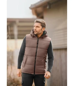 New Gilet d'équitation matelassé homme Omaha Homme Gilets D'Équitation Homme