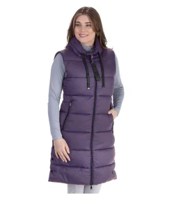 Online Gilet d'équitation matelassé long Amber Femme Gilets D'Équitation