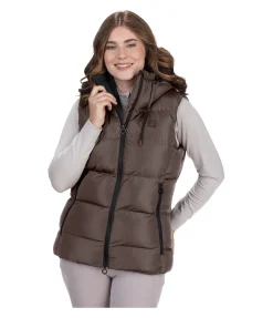 Online Gilet d'équitation matelassé à capuche Mira III Femme Gilets D'Équitation