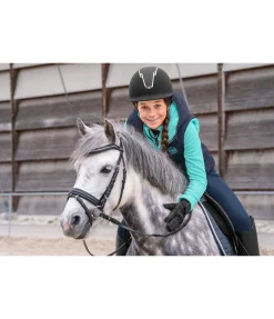 Gilet d'équitation réversible enfant Solina Enfant Gilets D'Équitation Enfants