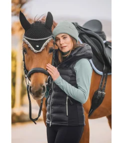 Sale Gilet d'équitation softshell bi-matière à capuche Jessy Femme Gilets D'Équitation