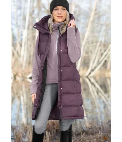 Sale Gilet long à capuche Clara Femme Gilets D'Équitation