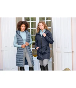 New Gilet long Fleur Femme Gilets D'Équitation