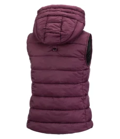 Online Gilet matelassé à capuche Mila Femme Gilets D'Équitation