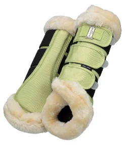 Clearance Guêtres de dressage en polaire Teddy Essential (postérieurs) Fourrure D'Agneau|Guêtres