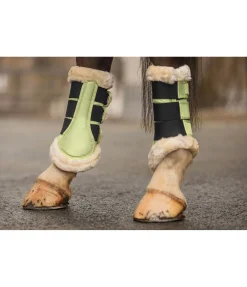 Clearance Guêtres de dressage en polaire Teddy Essential (postérieurs) Fourrure D'Agneau|Guêtres